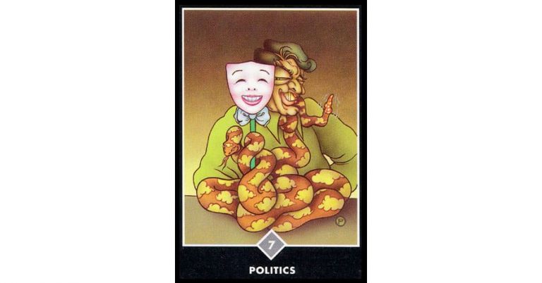 Tarot Osho Zen – 7 de Nubes : Política