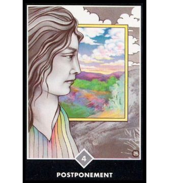 Tarot Osho Zen – 4 de Nubes : Postergación
