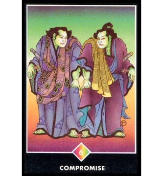Tarot Osho Zen – 6 de Arco Iris : Transigencia