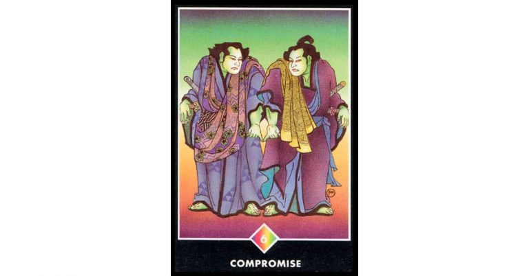 Tarot Osho Zen – 6 de Arco Iris : Transigencia