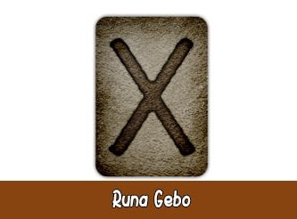 Significado de la Runa Gebo | La Runa Vikinga del Regalo de los Dioses