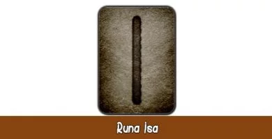 Significado de la Runa Isa | La Runa Vikinga del Hielo
