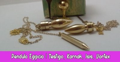 Péndulo Egipcio | Testigo, Karnak, Isis, Vortex