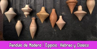 Péndulo de Madera | Egipcio, Hebreo y Clásico