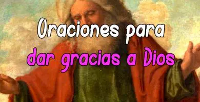 Oración para dar gracias a Dios