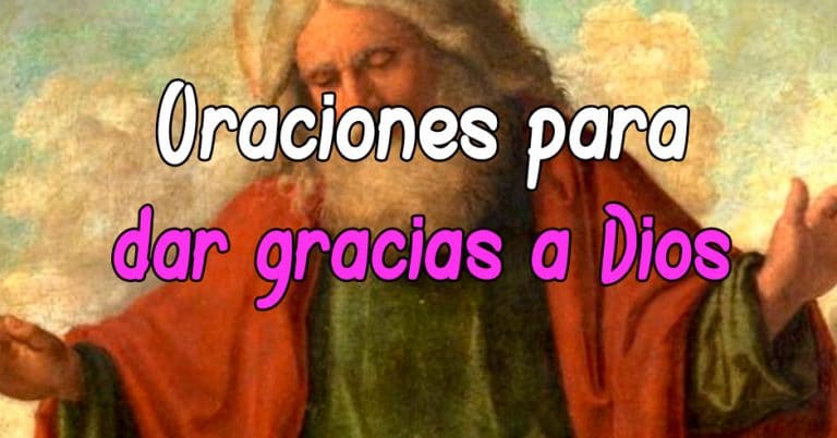 Oración para dar gracias a Dios