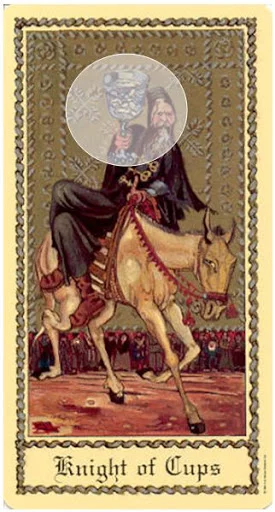 caballo de copas tarot