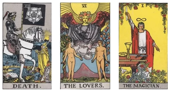 la muerte los enamorados y el mago