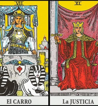 El Carro y La Justicia | Combinaciones con el Tarot Marsella y Rider El Carro y La Justicia | Combinaciones con el Tarot Marsella y Rider
