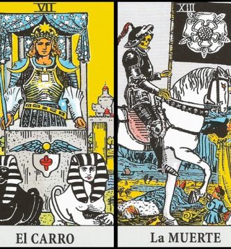 El Carro y La Muerte | Combinaciones con el Tarot Marsella y Rider