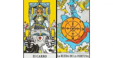 El Carro y La Rueda de la Fortuna | Combinaciones con el Tarot Marsella y Rider