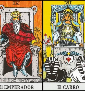 El Emperador y El Carro | Combinaciones con el Tarot Marsella y Rider
