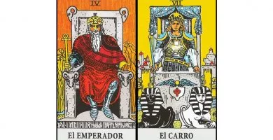 El Emperador y El Carro | Combinaciones con el Tarot Marsella y Rider