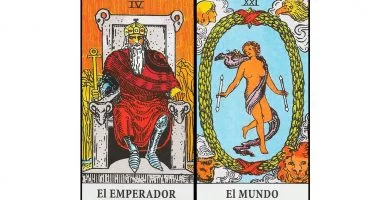 El Emperador y El Mundo | Combinaciones con el Tarot Marsella y Rider