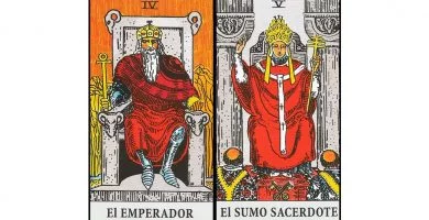 El Emperador y El Papa | Combinaciones con el Tarot Marsella y Rider