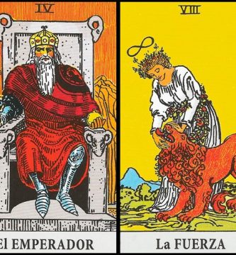 El Emperador y La Fuerza | Combinaciones con el Tarot Marsella y Rider El Emperador y La Fuerza | Combinaciones con el Tarot Marsella y Rider