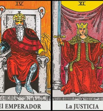 El Emperador y La Justicia | Combinaciones con el Tarot Marsella y Rider
