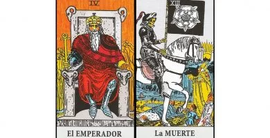 El Emperador y La Muerte | Combinaciones con el Tarot Marsella y Rider