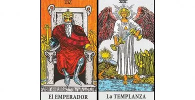 El Emperador y La Templanza | Combinaciones con el Tarot Marsella y Rider
