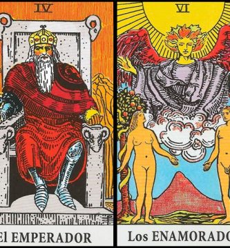 El Emperador y Los Enamorados | Combinaciones con el Tarot Marsella y Rider