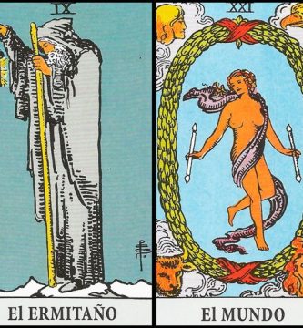 El Ermitaño y El Mundo | Combinaciones con el Tarot Marsella y Rider El Ermitaño y El Mundo | Combinaciones con el Tarot Marsella y Rider