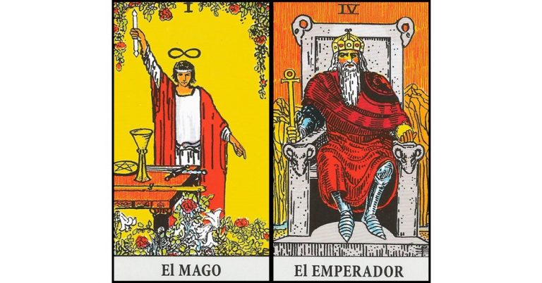 El Mago y El Emperador | Combinaciones con el Tarot Marsella y Rider