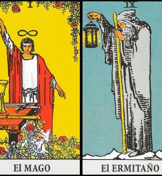 El Mago y El Ermitaño | Combinaciones con el Tarot Marsella y Rider