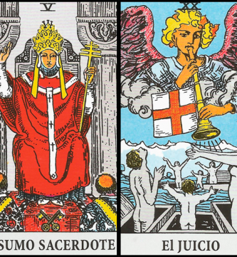 El Papa y El Juicio | Combinaciones con el Tarot Marsella y Rider