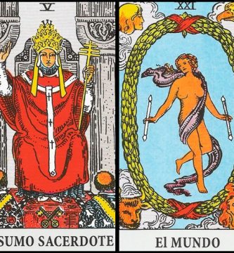 El Papa y El Mundo | Combinaciones con el Tarot Marsella y Rider