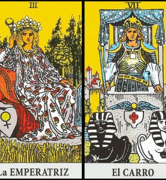 La Emperatriz y El Carro | Combinaciones con el Tarot Marsella y Rider La Emperatriz y El Carro | Combinaciones con el Tarot Marsella y Rider