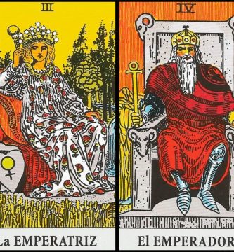 La Emperatriz y El Emperador | Combinaciones con el Tarot Marsella y Rider