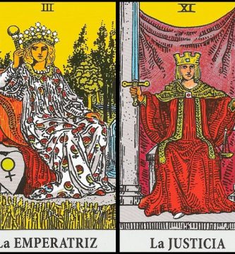 La Emperatriz y La Justicia | Combinaciones con el Tarot Marsella y Rider La Emperatriz y La Justicia | Combinaciones con el Tarot Marsella y Rider