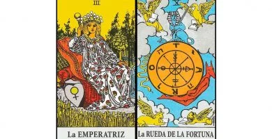 La Emperatriz y La Rueda de la Fortuna | Combinaciones con el Tarot Marsella y Rider