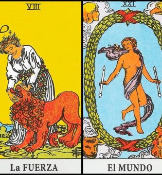 La Fuerza y El Mundo | Combinaciones con el Tarot Marsella y Rider