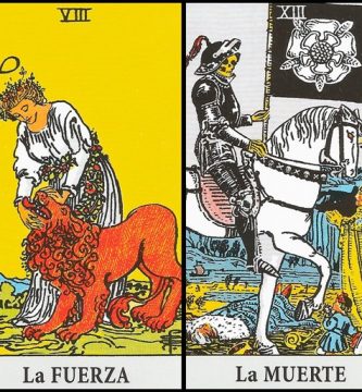La Fuerza y La Muerte | Combinaciones con el Tarot Marsella y Rider
