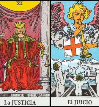 La Justicia y El Juicio | Combinaciones con el Tarot Marsella y Rider