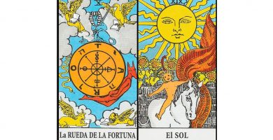 combinaciones la rueda de la fortuna y el sol