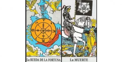 La Rueda de la Fortuna y La Muerte | Combinaciones con el Tarot Marsella y Rider