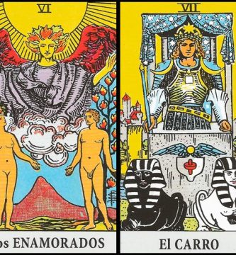 Los Enamorados y El Carro | Combinaciones con el Tarot Marsella y Rider
