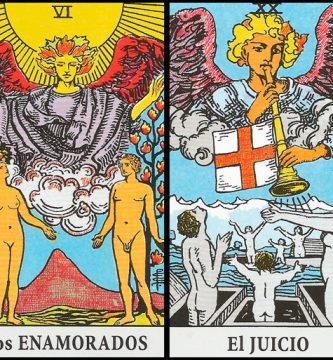 Los Enamorados y El Juicio | Combinaciones con el Tarot Marsella y Rider Los Enamorados y El Juicio | Combinaciones con el Tarot Marsella y Rider