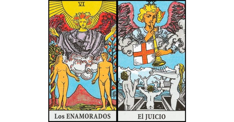 Los Enamorados y El Juicio | Combinaciones con el Tarot Marsella y Rider