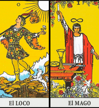El Loco y El Mago | Combinaciones con el Tarot Marsella y Rider