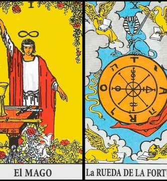 El Mago y La Rueda de La Fortuna | Combinaciones con el Tarot Marsella y Rider