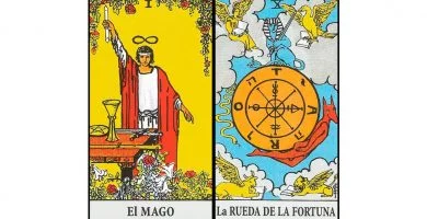 El Mago y La Rueda de La Fortuna | Combinaciones con el Tarot Marsella y Rider
