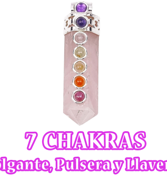 7 Chakras | Pulseras, Colgantes y Llaveros