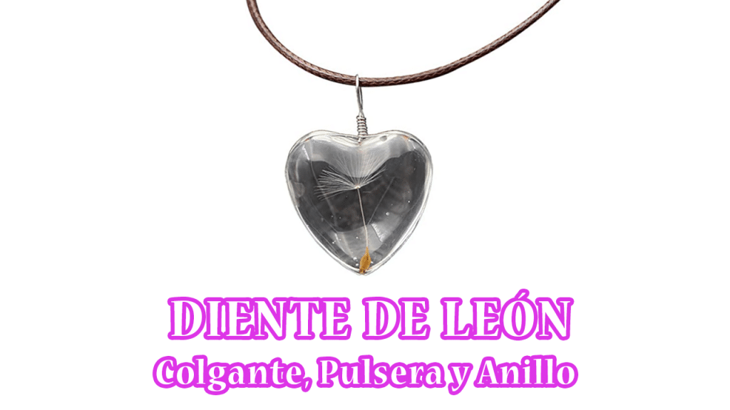 Propiedades del Diente de León | Colgante, Pulsera y Anillo Propiedades del Diente de León | Colgante, Pulsera y Anillo