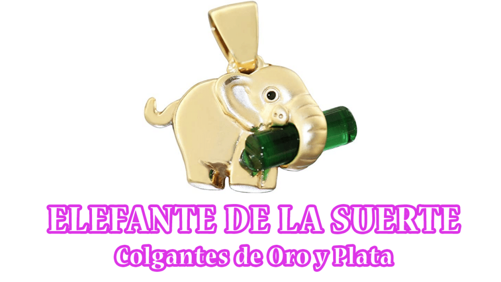 Elefante de la Suerte | Colgante Elefante de la Suerte | Colgante