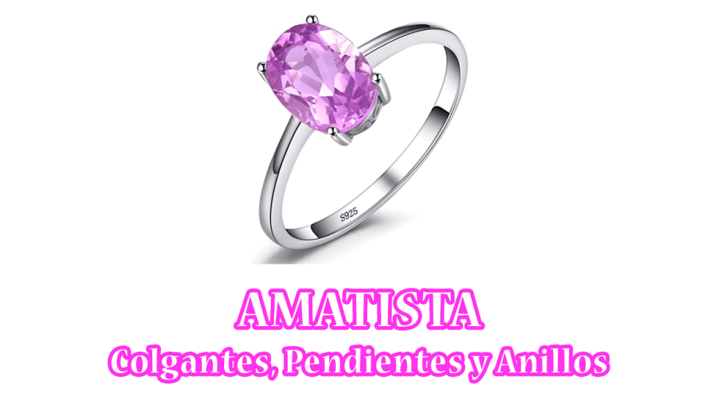 Joyas de Amatista | Colgante, Pulsera y Anillos Joyas de Amatista | Colgante, Pulsera y Anillos