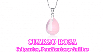 Cuarzo Rosa | Colgante, Pulseras y Anillos