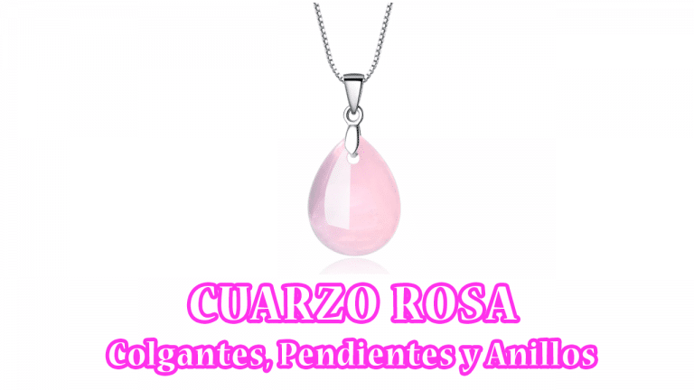Cuarzo Rosa | Colgante, Pulseras y Anillos